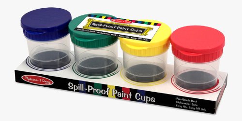 Spill-Proof Paint Cups