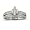 Marquise Diamond Bridal Engagement Ring and Wedding Band in Sterling Silver