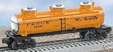 Lionel O-27 3-Dome Tank Car D&RGW - 626198