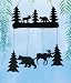 Moose and bear wind chime - Style 31830