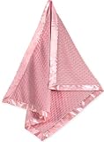 JoJo Designs Designer Super Soft Satin Blanket - Pink Minky Dot