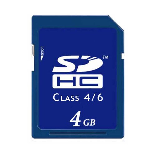 Electronics: BLAZING 4GB Secure Digital SDHC Memory Card for Digital Camera The Fast & Reliable Memory Solution for Your Digital Camera , Camcorder or Other Devices that Support SD HC   High Speed / Class 4/6   ** Includes Multi Terrain Mini Tripod **