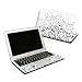 W&B Fleur Design Protector Skin Decal Sticker for Apple MacBook Pro 17 inch (Original, SEPARATE TRACKPAD button)