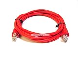Cat5e Ethernet Patch Cable 350MHz 5ft Red