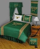 NHL Dallas Stars Comforter Set 3 Pc Queen Hockey Bedding