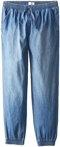 The Children's Place Big Girls' Denim Soft Pant, Abbie Wash, Large/10/12