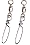 Scotty Coastlock Snap with Swivel Stainless Steel (2 Per Pack)