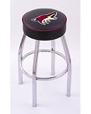 Phoenix Coyotes Single-Ring Swivel Bar Stool