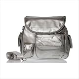 Eglan Diaper Bag in Sky Silver