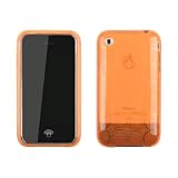 ORIGINAL iProtect APPLE Iphone 3 3GS CIRCLE Silikon H�lle Case Tasche ORANGE / NEONORANGEvon "iprotect"
