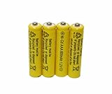 4 PC AAA Ni-Cd Rechargeable Battery batteries 4 PC AAA Ni-Cd Rechargeable Battery batteries