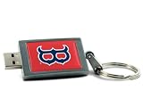 Boston Red Sox DataStick Keychain 8 GB USB 2.0 Flash Drive DSK8GB-BOSV2