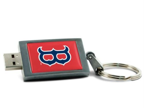 Boston Red Sox DataStick Keychain 8 GB USB 2.0 Flash Drive DSK8GB-BOSV2