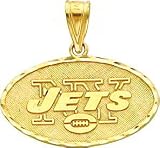 14K Gold NFL New York Jets Logo Charm