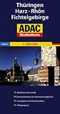 ADAC Stra�enKarte Deutschland 05. Harz, Th�ringen, Rh�n, Fichtelgebirge 1 : 200 000 - 