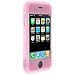 Pink Silicone Case Cover Skin for Apple iPhone