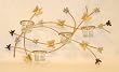 Butterfly Tin Metal Wall Art Votive Decorative Room Piece