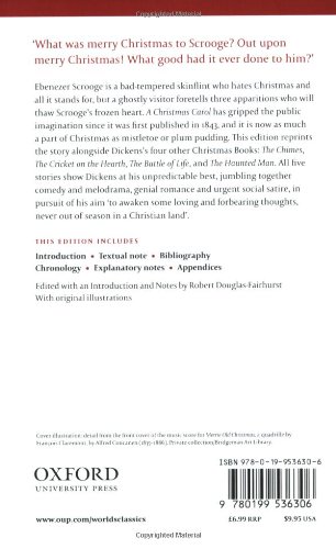 A Christmas Carol and Other Christmas Books (Oxford World's Classics)