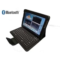 Samsung Galxy Tab Bluetooth Keyboard and Leather Case by GSAstore For Galaxy Tab P7510. Fits Samsung Galaxy Tab 10.1