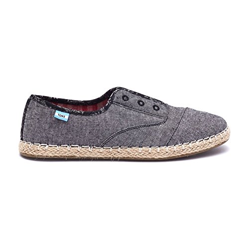 Toms Women's Palmera Slip-On Shoes Grey Chambray