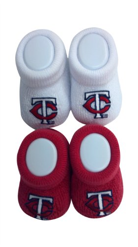 Minnesota Twins Baby Booties Set