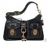 COACH MANDY LEGACY LEATHER COURIER SACHEL - 100% Genuine Coach