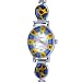 Pugster Delicate Flower Encircled Murano Millefiori Watch Wrist