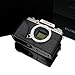 Gariz XS-CHXT100BK Genuine Leather Half Case for Fuji X-T100, Black