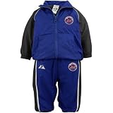 New York Mets Navy Infant 2-piece Nylon Windsuit