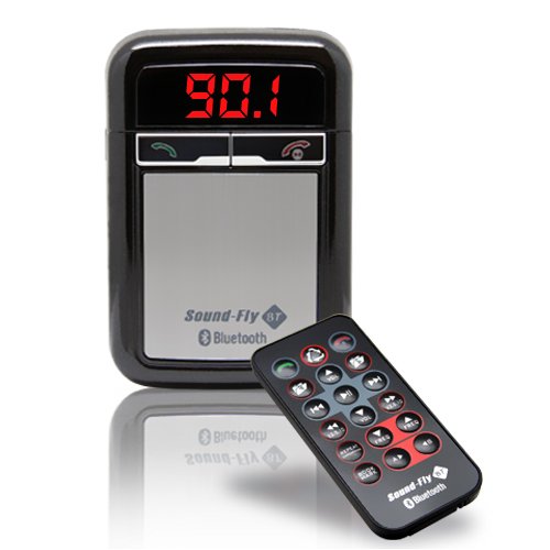 Soundfly BT Ultimate Bluetooth Car Fm Transmitter WMA/MP3 Player for SD Card, USB Stick, iPhone, iPod, Zune