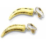 Short Tooth Costume Earrings