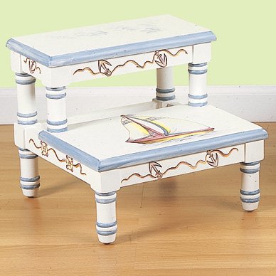 Childrens Toyshop  Toys : Sailboat Step Stool