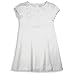 JM Originals - Toddler Girls And Girls Short Sleeve Knit Dress, White