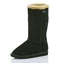 Rip Curl Ugg Boots - Rip Curl Fluffy Ugg Boots - Black