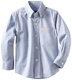 Wes and Willy Boys 2-7 Long Sleeve Oxford Dress Shirt