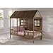 Donco Kids Twin Front Porch Low LOFT Rustic Driftwood