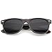 zeroUV - Classic 80's Retro Frame Wide Temples Horn Rimmed Sunglasses 54mm