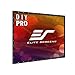 Elite Screens DIY PRO Rear, 148-inch Indoor Outdoor Portable Projector Screen PVC 4:3, 8K 4K Ultra HD 3D Movie Theater Cinema 148" Projection Screen with Grommets, Roll-Up Hang Anywhere, DIY148RV1