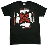 Red Hot Chili Peppers - Blood Sugar Mex Magik Adult T-shirt - Ships in 24 Hours!