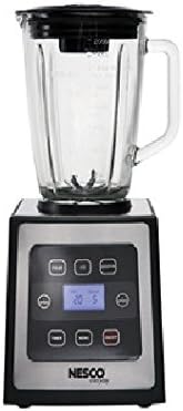 Nesco Black/ Stainless Steel BL-90 700-watt 1.6-quart Glass Pitcher Digital Touch Blender