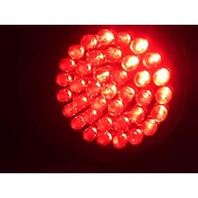 Anti-Aging Red LED Light Therapy 38 LED Bulb for Fine Lines & Wrinkles 660nm