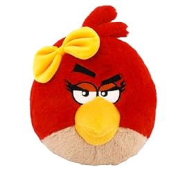  Angry Birds 5 inch Basic Series 2 Licensed Female Red Bird