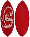 Exile E-Glass Skimboard - 5/8 Inch - Small - Red Top / Red Bottom - Scorpio Art