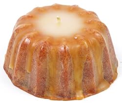 Small Pumpkin Bread Bundt Cake Candle