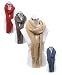 Knitted Solid Color Acrylic Fringed Scarf With Fancy Gift Box And Free Shipping Image #1