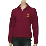 Antigua USC Trojans Cardinal Ladies Full Zip Hoody Jacket
