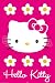 Hello Kitty - magenta PAPER POSTER measures 36 x 24 inches (91.5 x 61cm)