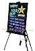 FlashingBoards LED Light-Up Dry Erase Menu Sign Message Writing Neon Board 35x23