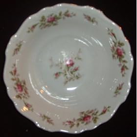 Johann Haviland Moss Rose Round Serving Bowl Bavaria