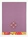 Anna Maria Horner Rose Era Diamond Embroidered Kitchen Towel, Purple